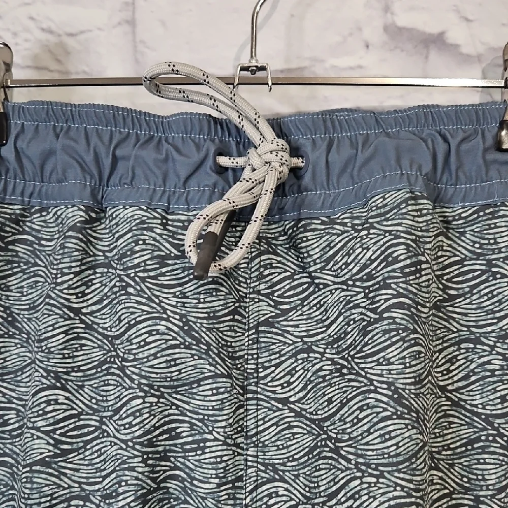 Fish Hippie Blue Patterned Men's Volley Short